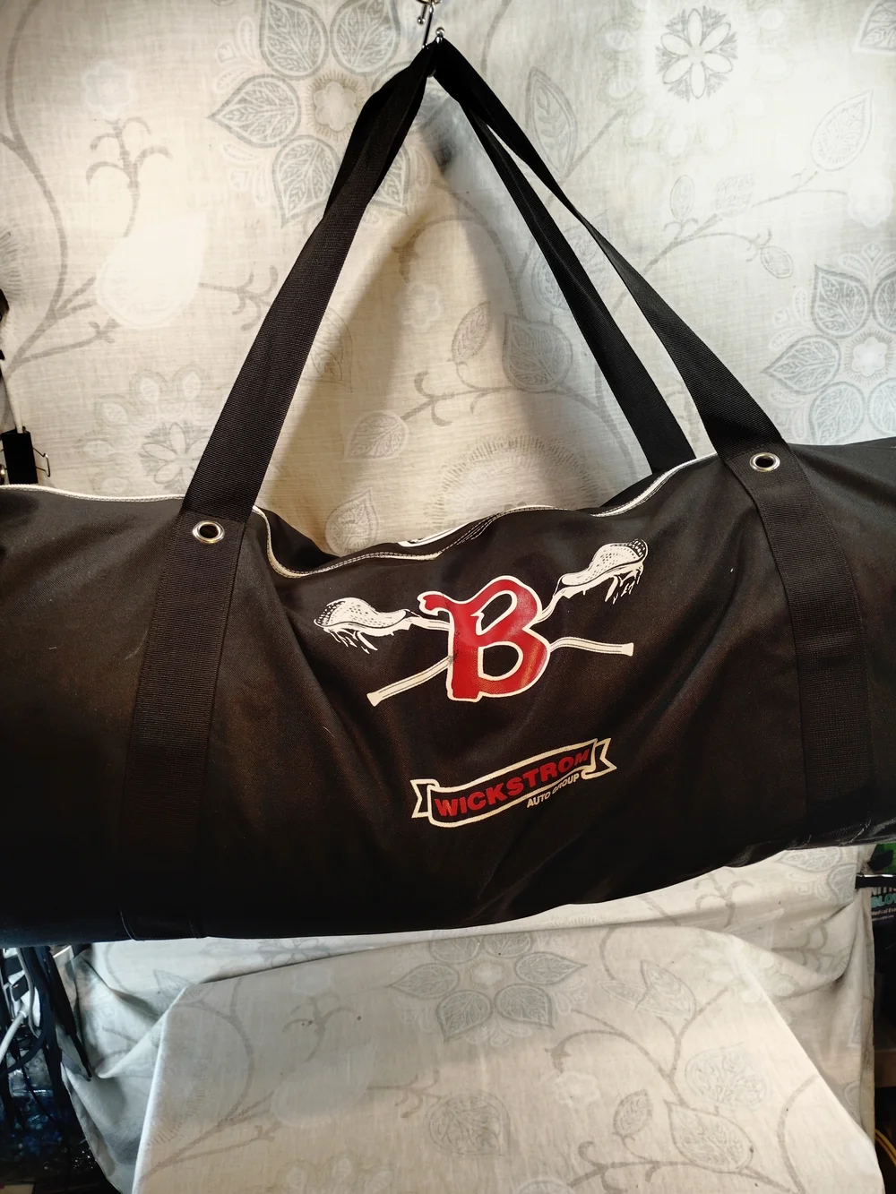 Maverik XL Monster Lacrosse Black Duffel Bag - Lacrosse Gear